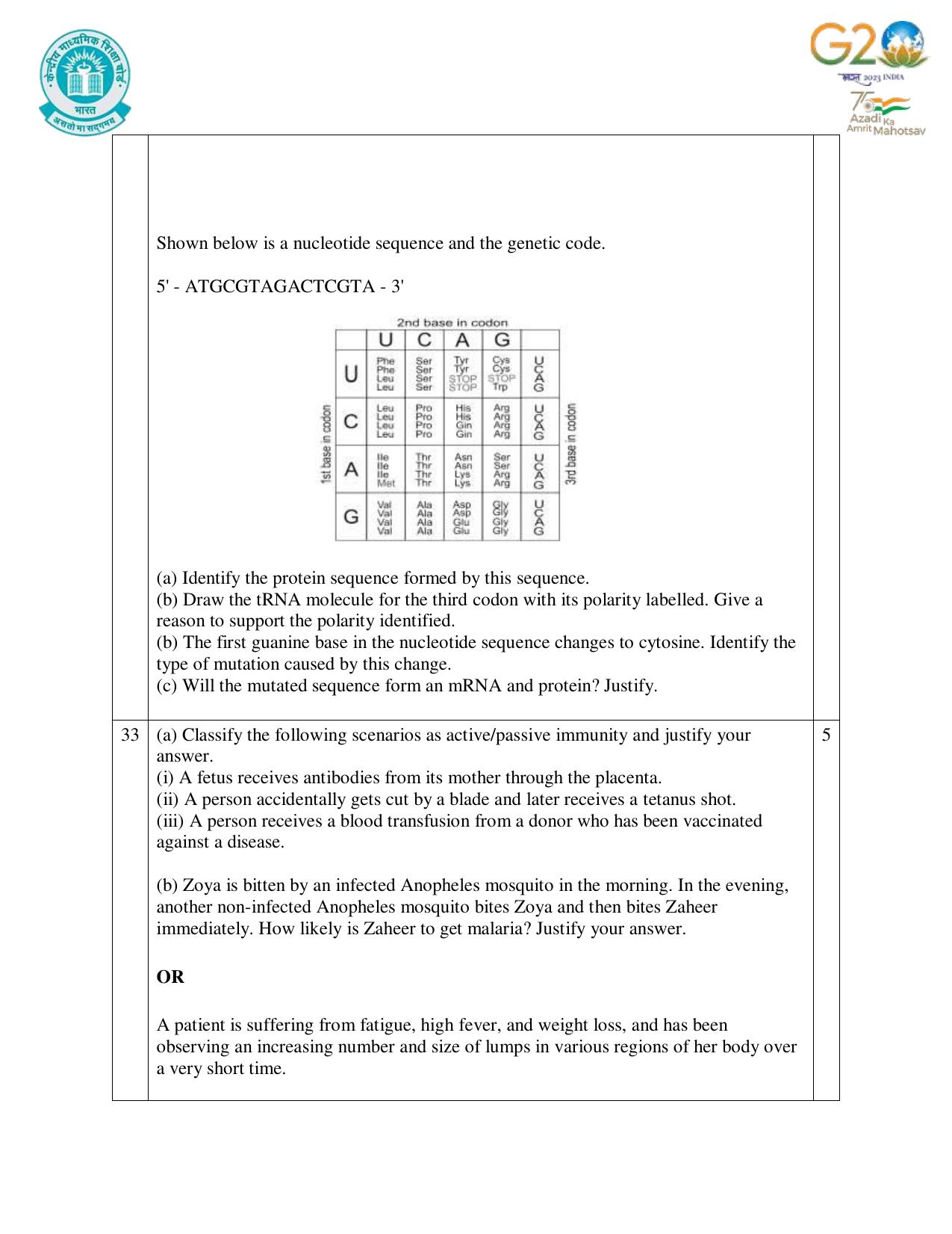 CBSE Class 12 Biology SET 1 Practice Questions 2023-24  - Page 11