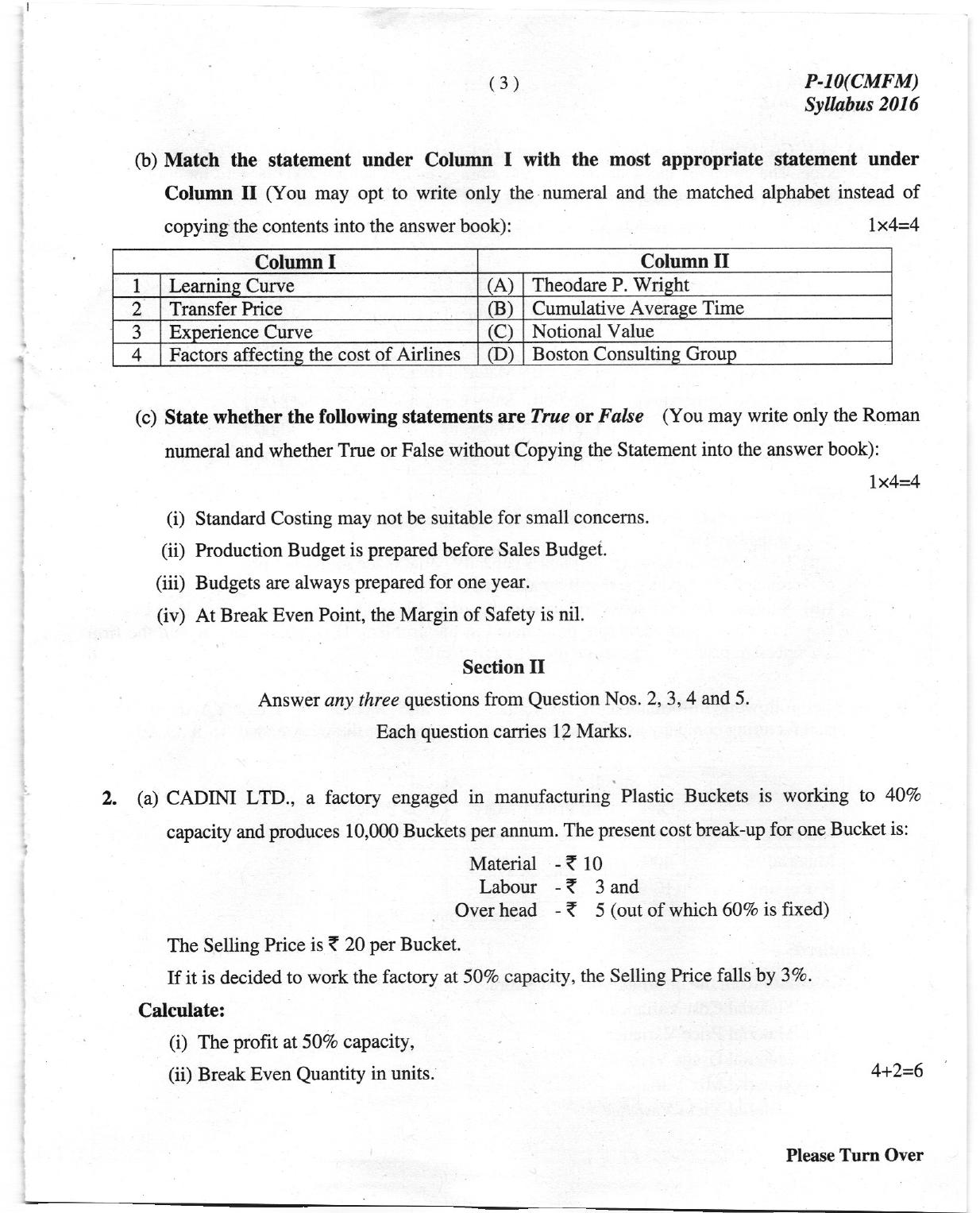 ICMAI Dec 2018 Tax Laws and International Taxation Question Paper (Final) - Page 3