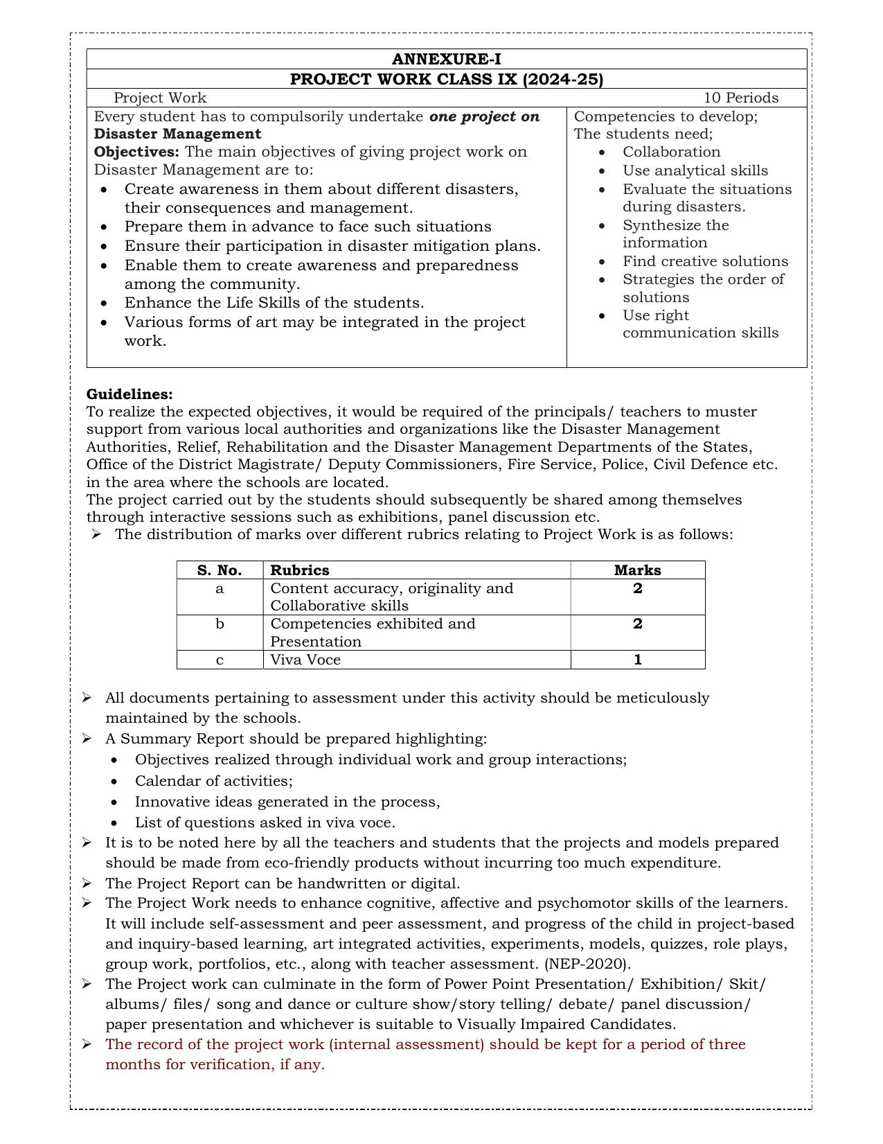 Edudel Class 9 Social Science (English Medium) Syllabus 2025 - Page 15