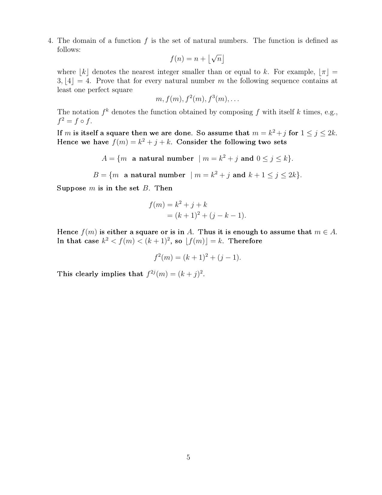 CMI Entrance Exam 2017 Solutions B.Sc (Hons.) Mathematics and Computer Science - Page 9
