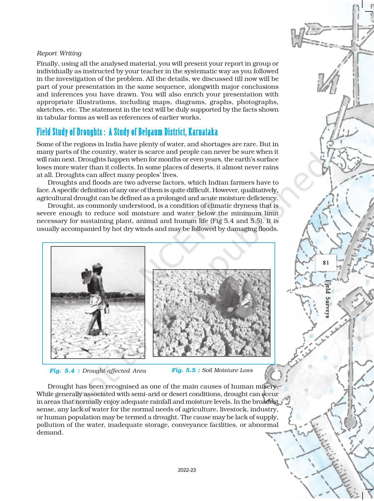 NCERT Book for Class 12 Geography (Part-III) Chapter 5 Field Surveys - Page 11
