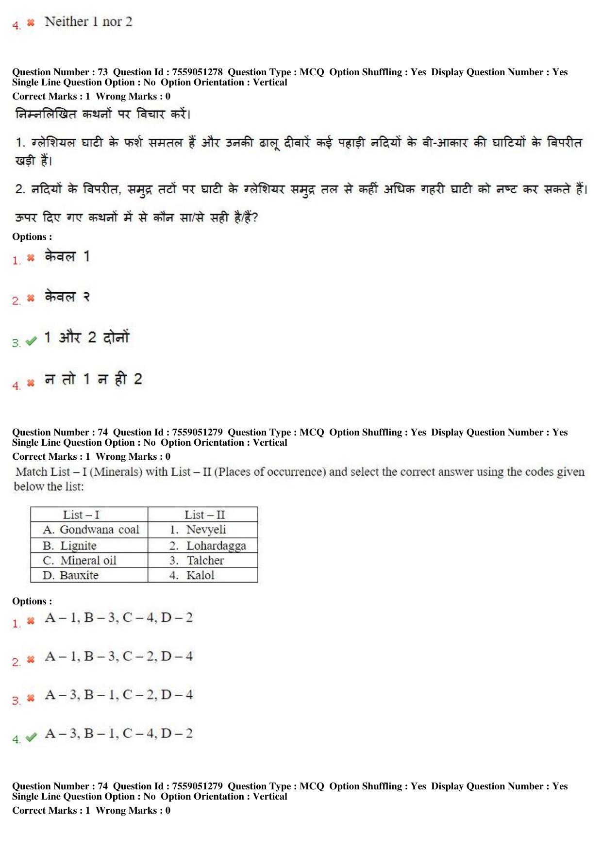 MP CPCT 15th Jun 2019 CPCT Question Paper Shift 2 - Page 54