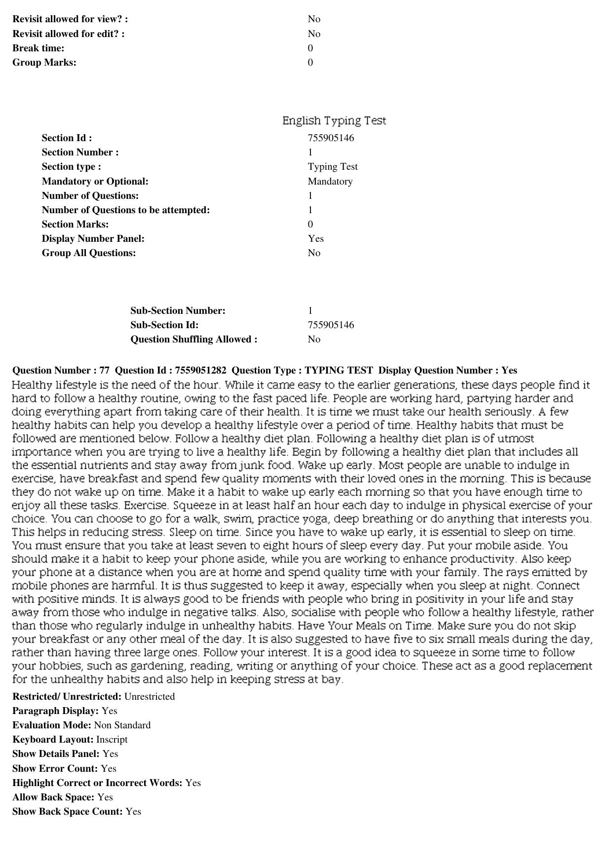 MP CPCT 15th Jun 2019 CPCT Question Paper Shift 2 - Page 57