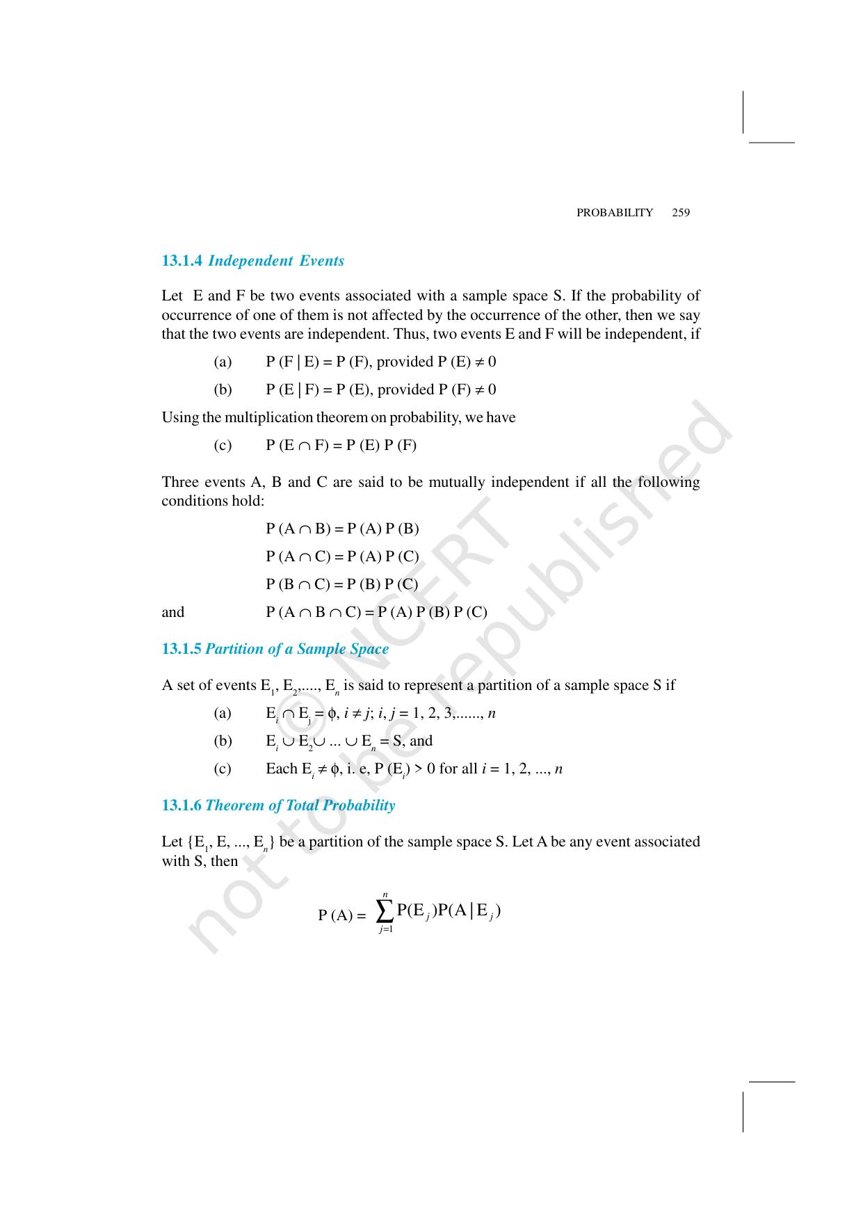 NCERT Exemplar Class 12: Mathematics Unit 13 (Probability) - Page 2