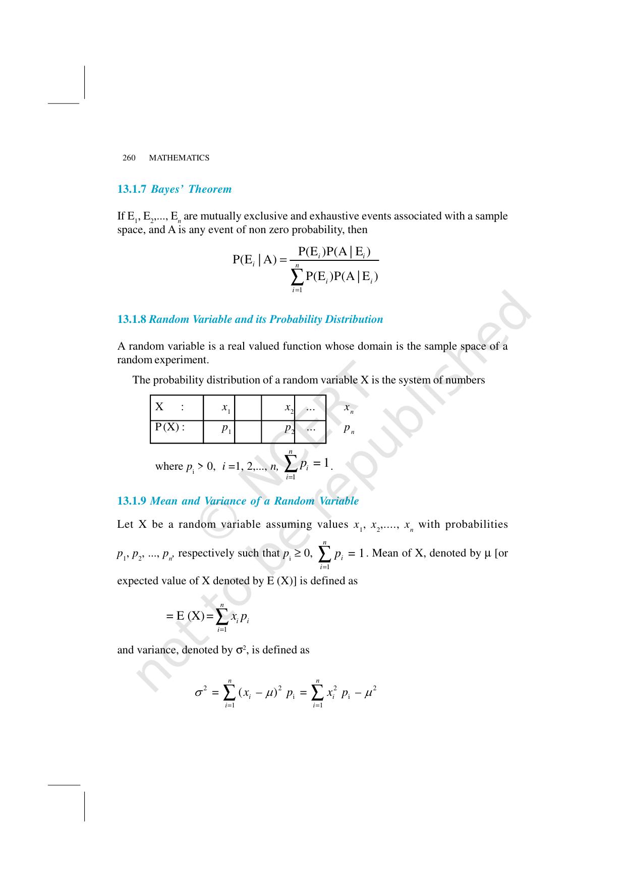 NCERT Exemplar Class 12: Mathematics Unit 13 (Probability) - Page 3