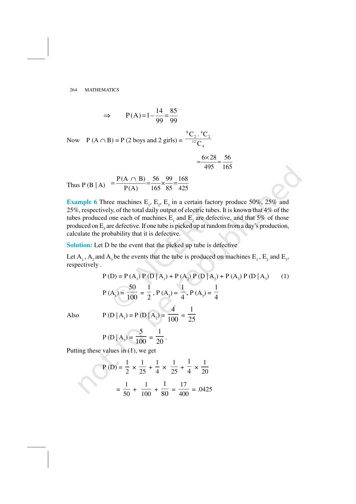 NCERT Exemplar Class 12: Mathematics Unit 13 (Probability) - Page 7