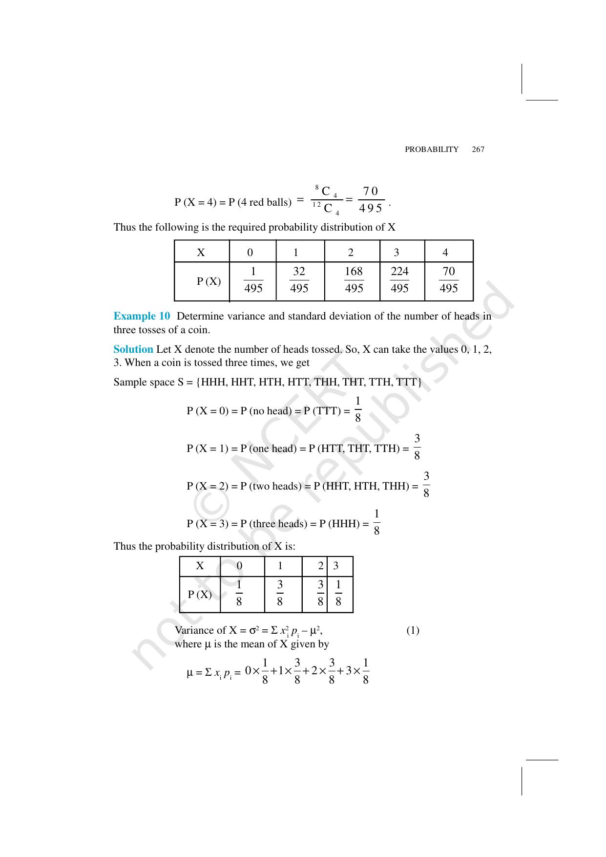 NCERT Exemplar Class 12: Mathematics Unit 13 (Probability) - Page 10