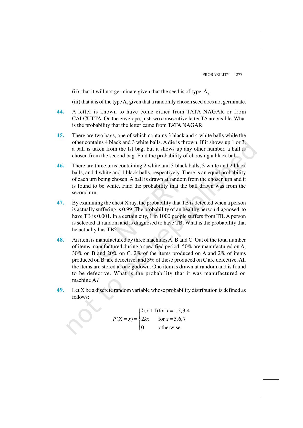 NCERT Exemplar Class 12: Mathematics Unit 13 (Probability) - Page 20