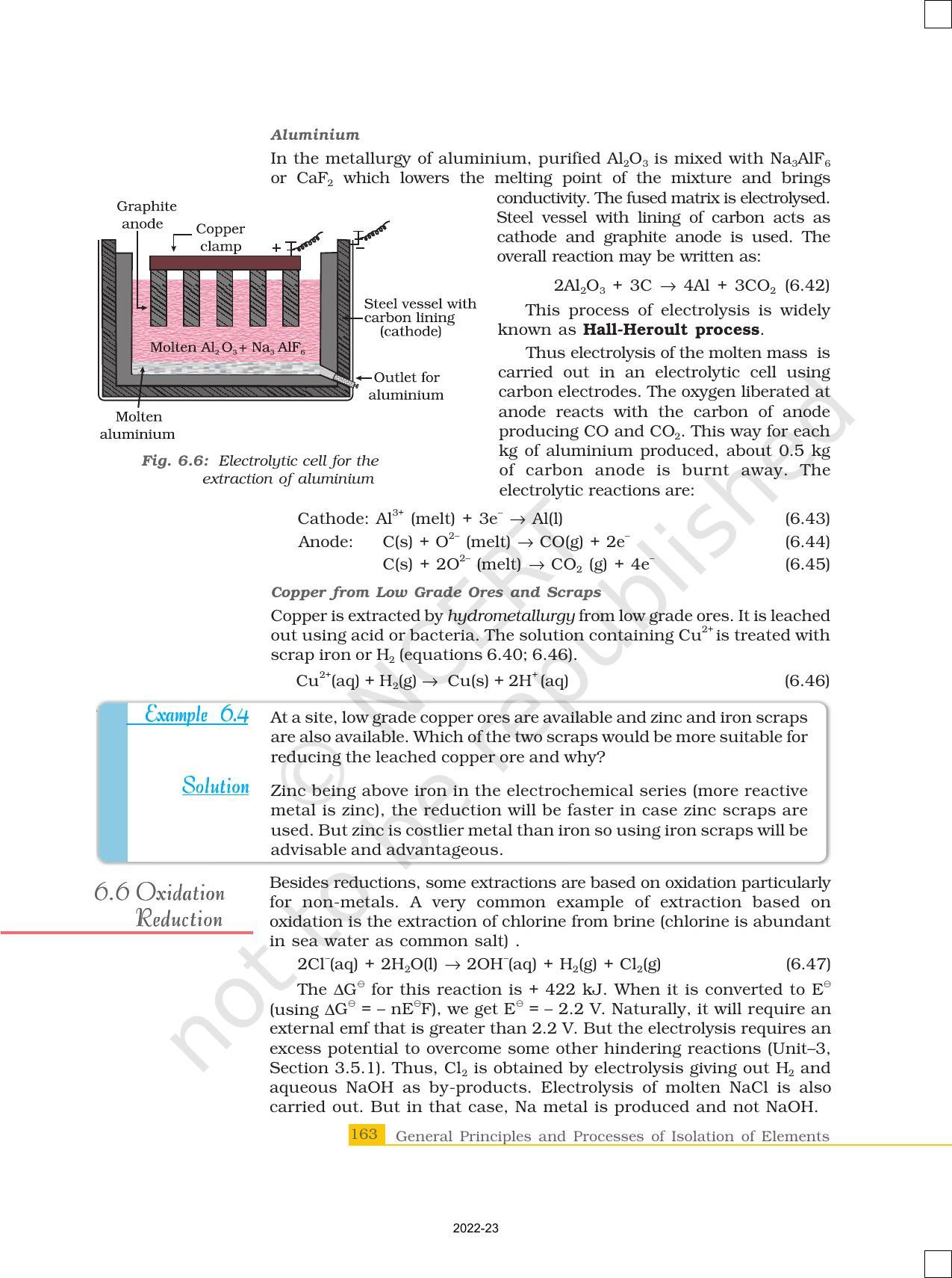 NCERT Book for Class 12 Chemistry Chapter 6 General Principles and Processes of Isolation of Elements - Page 15