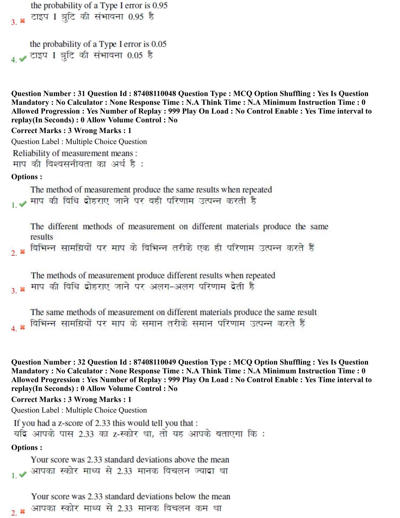 BHU RET Sangyaharan 2021 Question Paper - Page 18