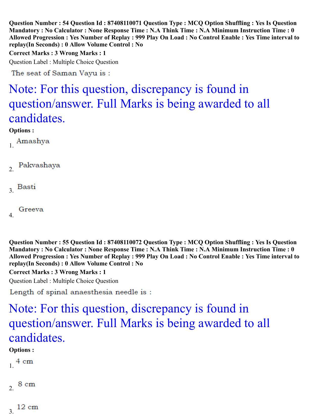 BHU RET Sangyaharan 2021 Question Paper - Page 30