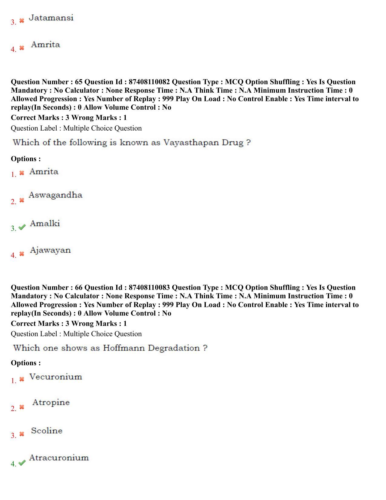 BHU RET Sangyaharan 2021 Question Paper - Page 35