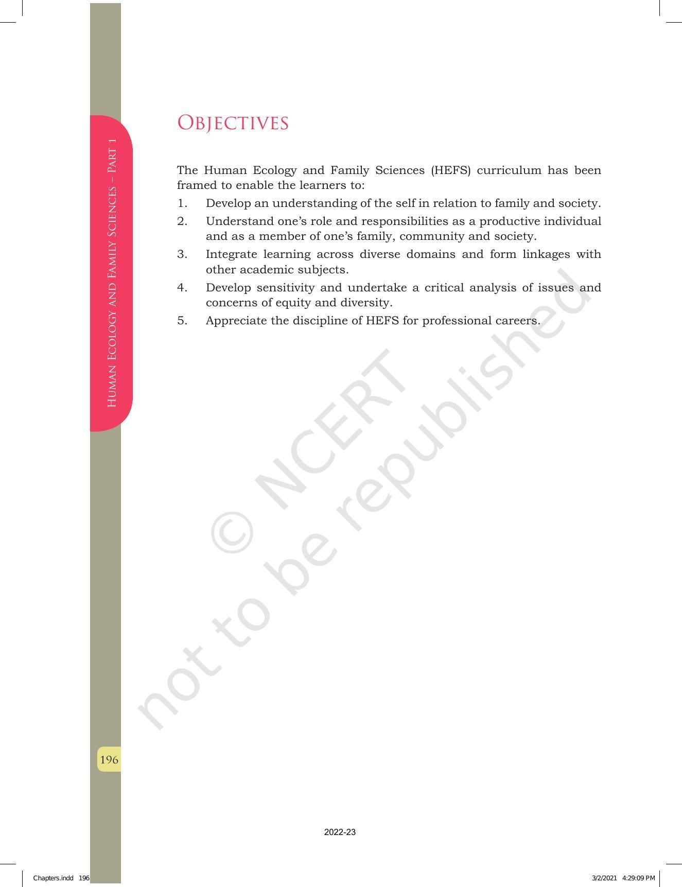 NCERT Book for Class 12 Home Science (Part -I) Chapter 10 Management of Support Services, Institutions and Programmes for Children, Youth and Elderly - Page 22