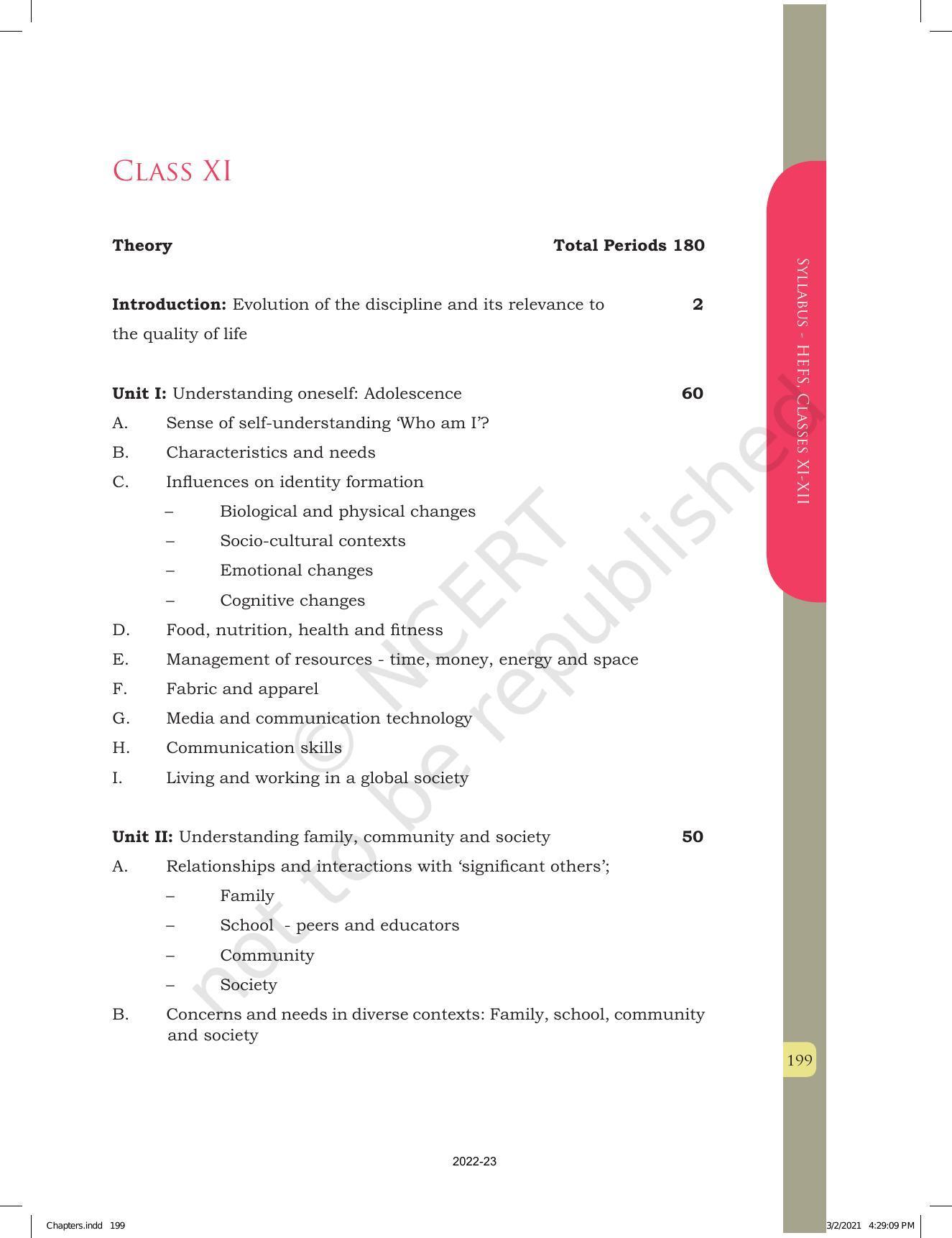 NCERT Book for Class 12 Home Science (Part -I) Chapter 10 Management of Support Services, Institutions and Programmes for Children, Youth and Elderly - Page 25