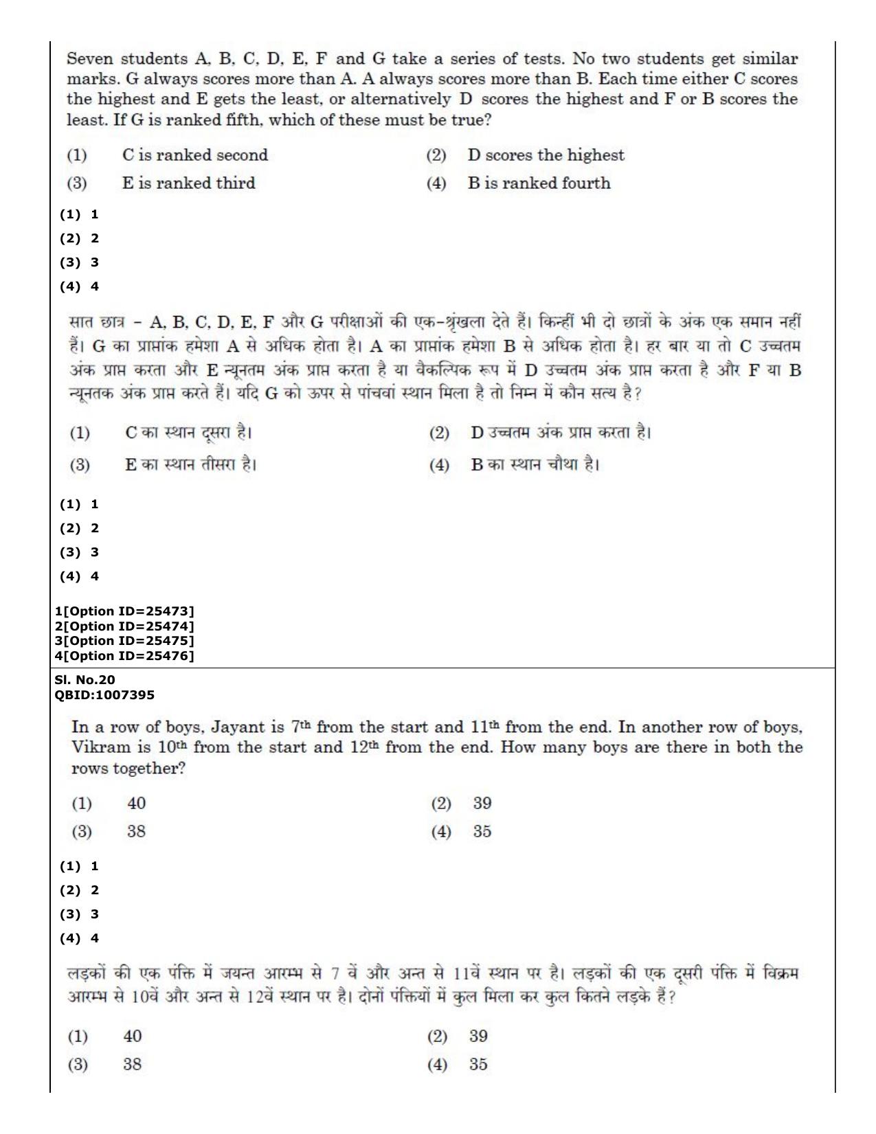 CUET (PG) 2022: PGQP-19 Geology , Earth Sciences (09-09-2022) Question Paper - Page 14