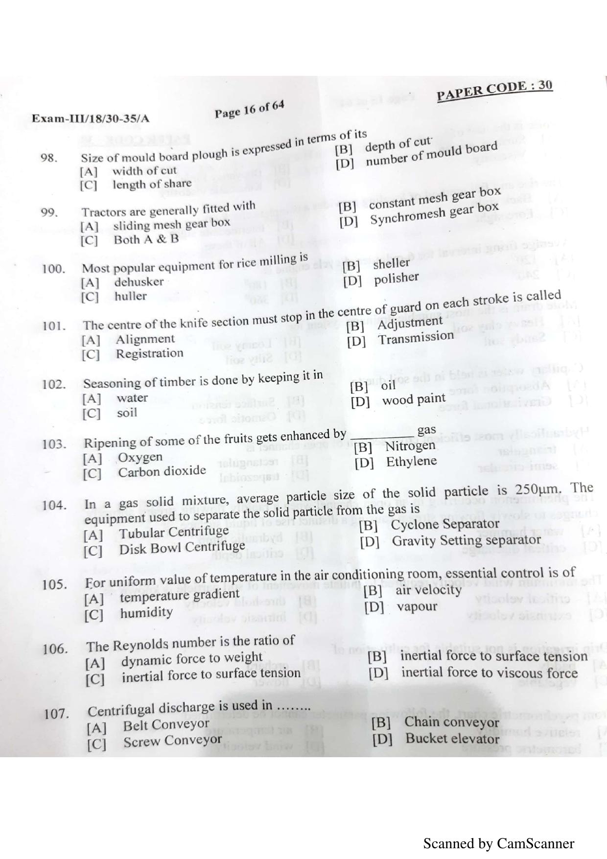NERIST NEE (3) 2018 Question Paper	 - Page 14