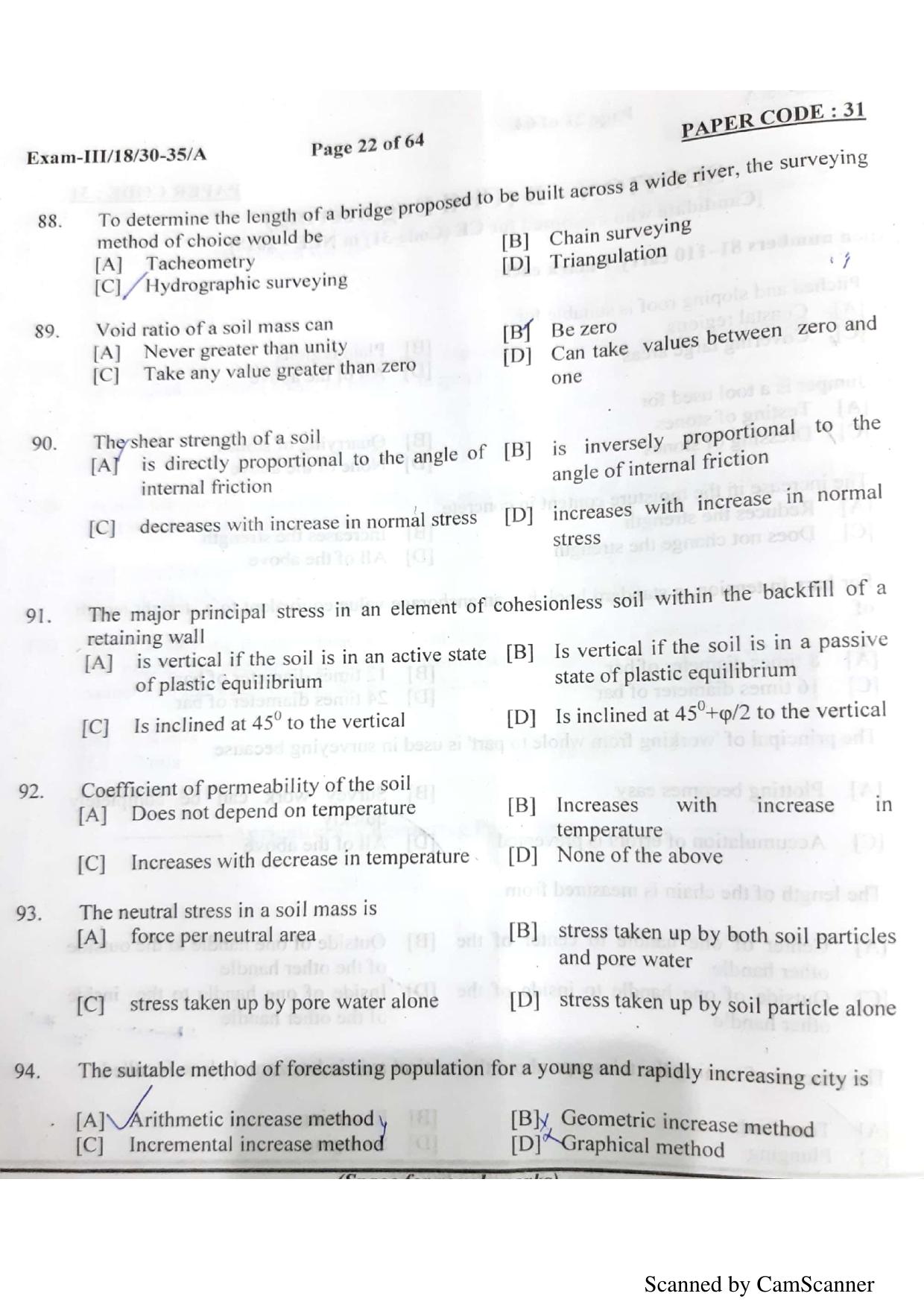 NERIST NEE (3) 2018 Question Paper	 - Page 20