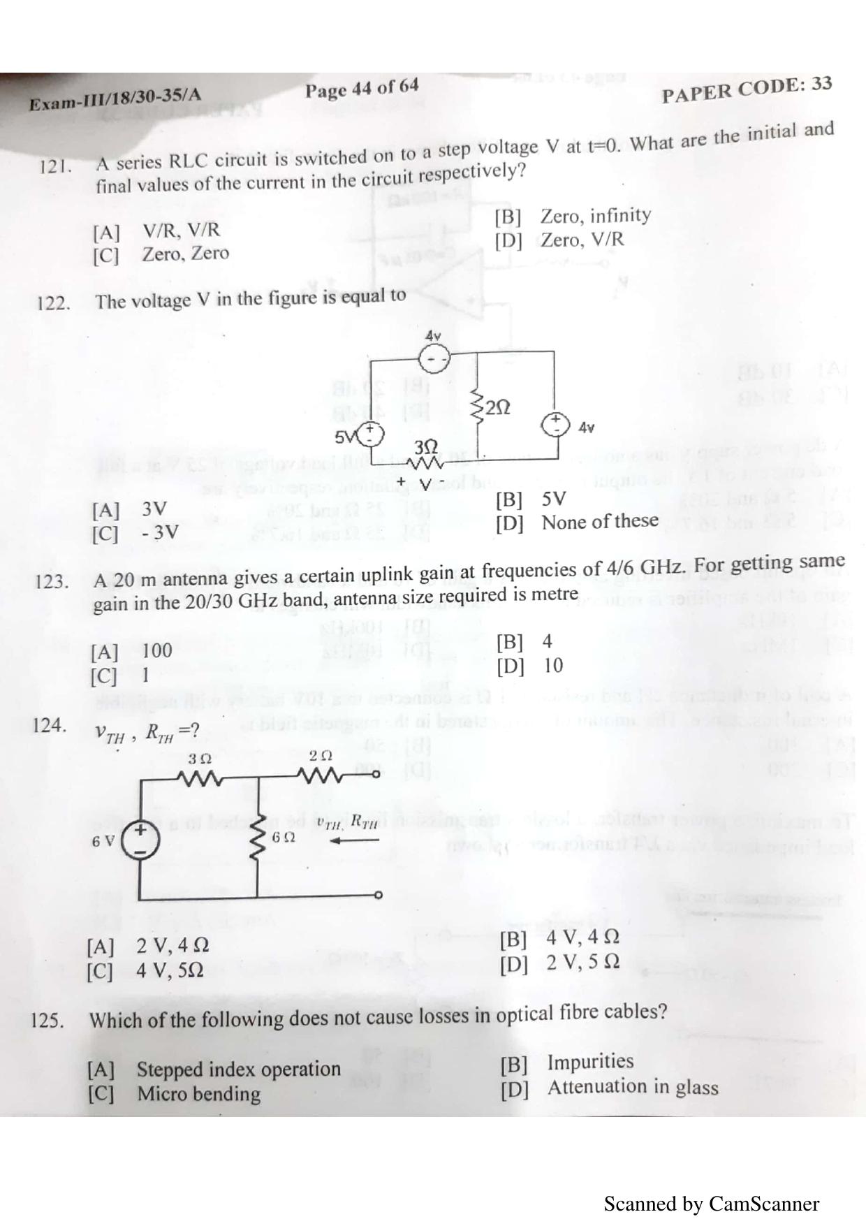 NERIST NEE (3) 2018 Question Paper	 - Page 42