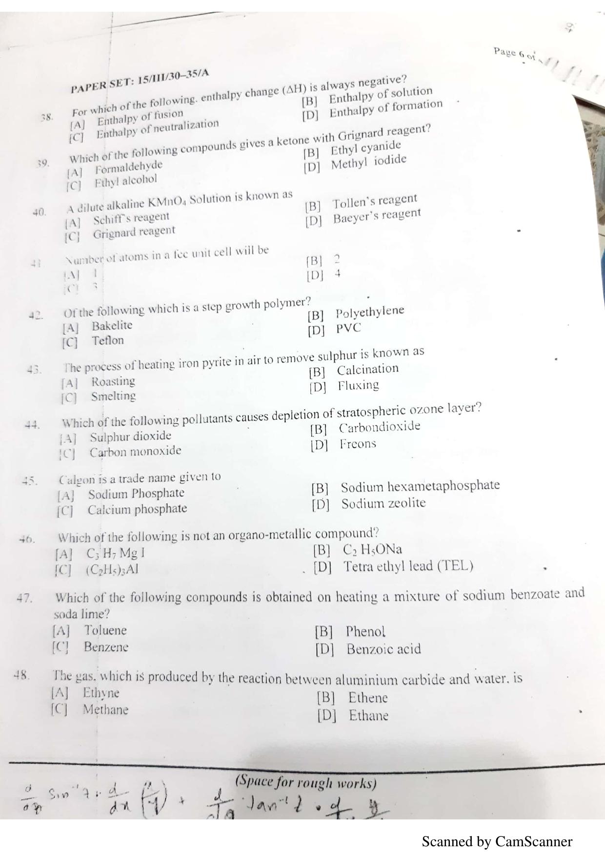 NERIST NEE (3) 2018 Question Paper	 - Page 68