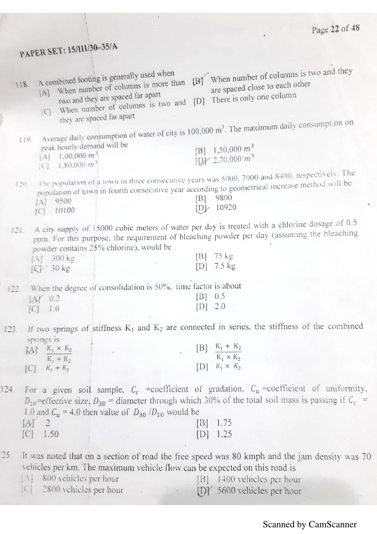 NERIST NEE (3) 2018 Question Paper	 - Page 78