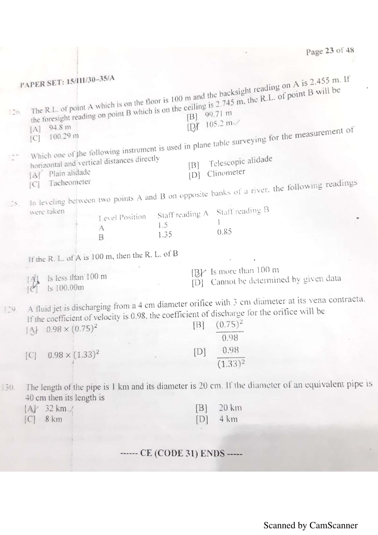NERIST NEE (3) 2018 Question Paper	 - Page 79