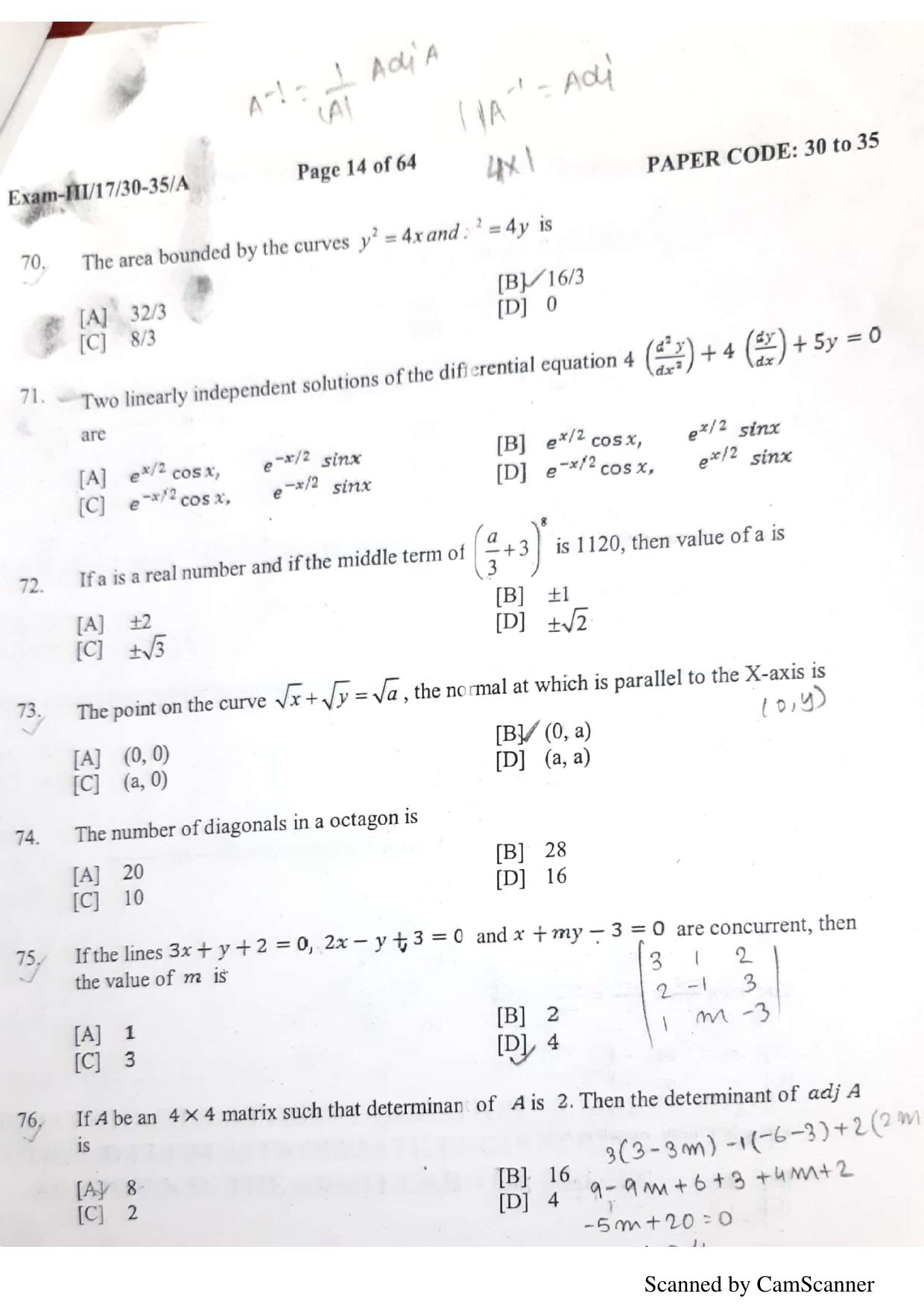 NERIST NEE (3) 2018 Question Paper	 - Page 93