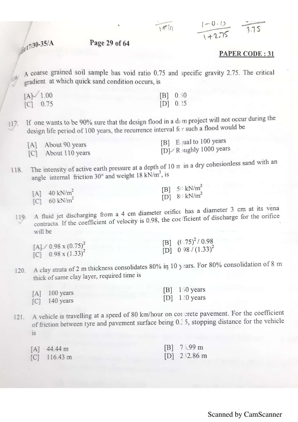 NERIST NEE (3) 2018 Question Paper	 - Page 100