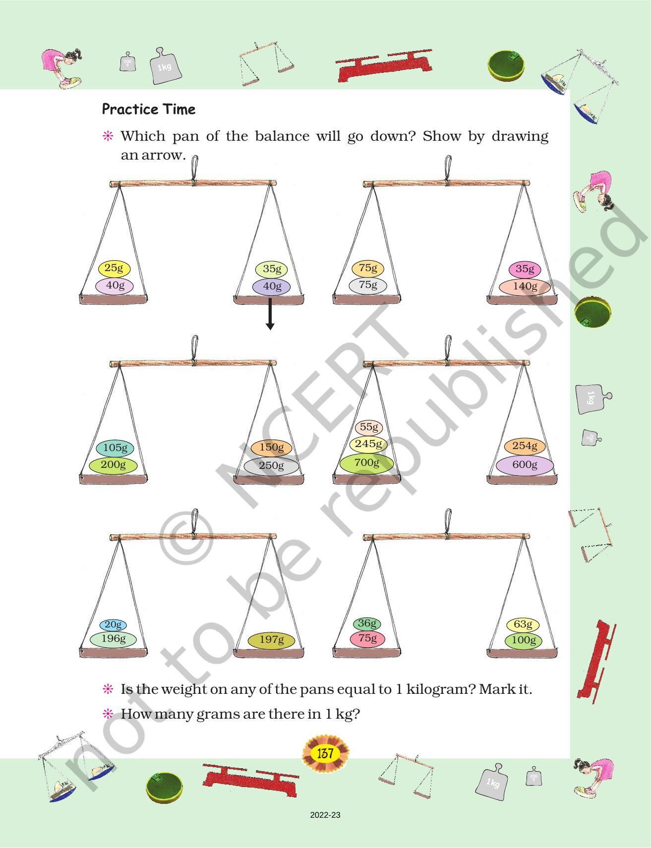 NCERT Book for Class 4 Maths Chapter 12 How Heavy? How Light? - Page 5