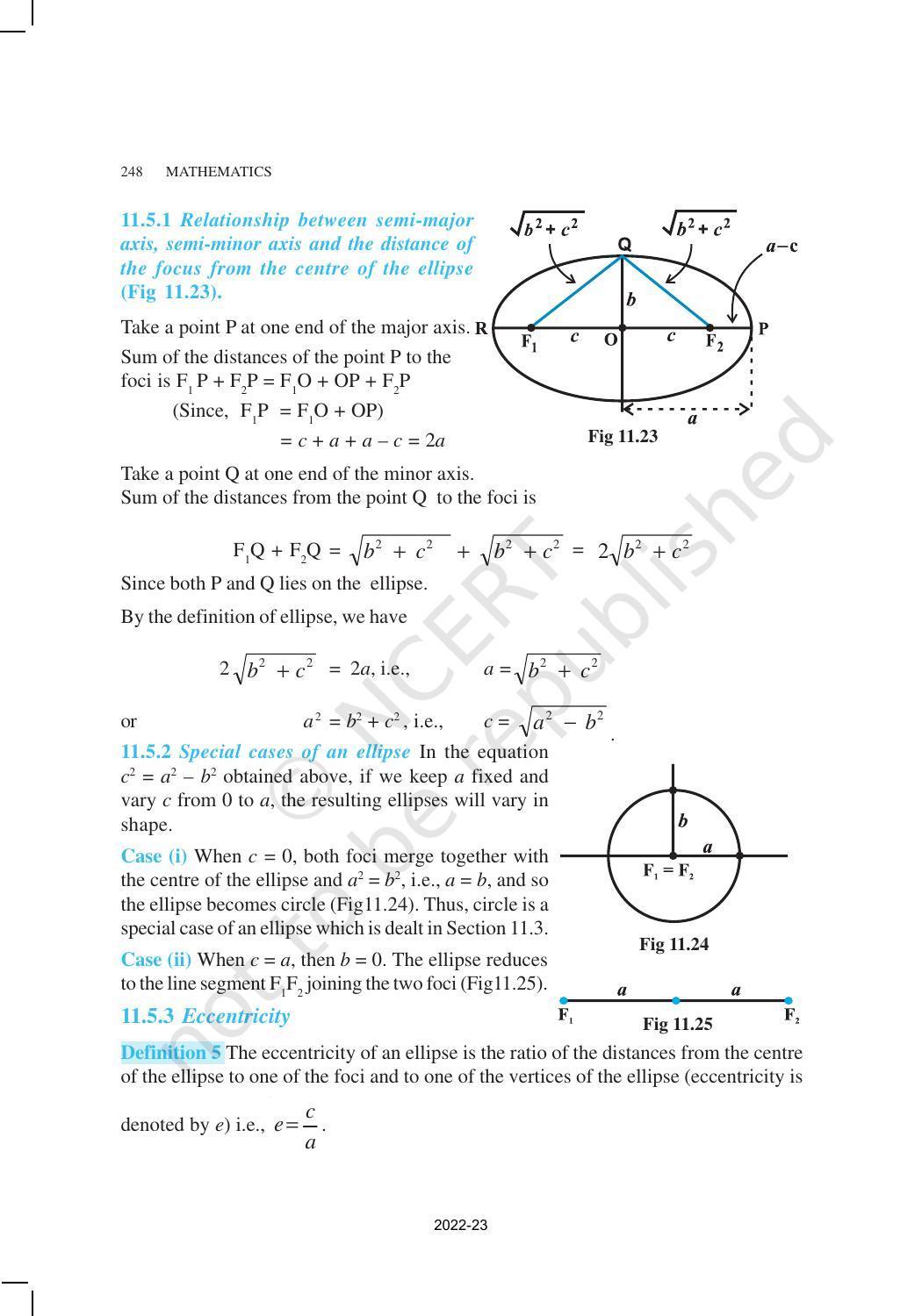 NCERT Book for Class 11 Maths Chapter 11 Conic Sections - Page 13
