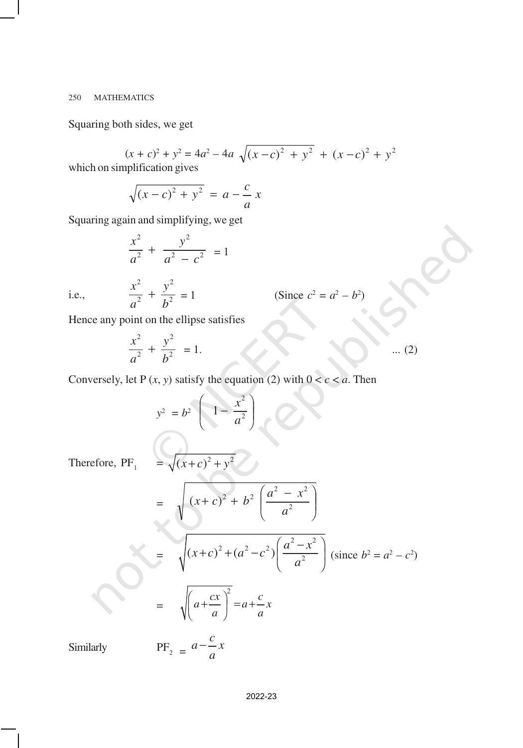 NCERT Book for Class 11 Maths Chapter 11 Conic Sections - Page 15