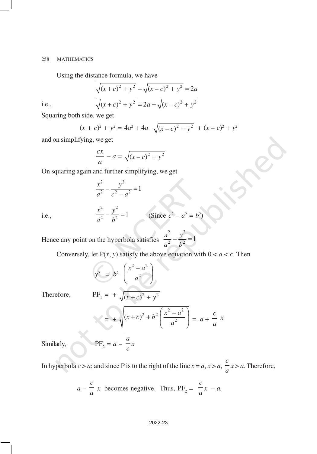 NCERT Book for Class 11 Maths Chapter 11 Conic Sections - Page 23