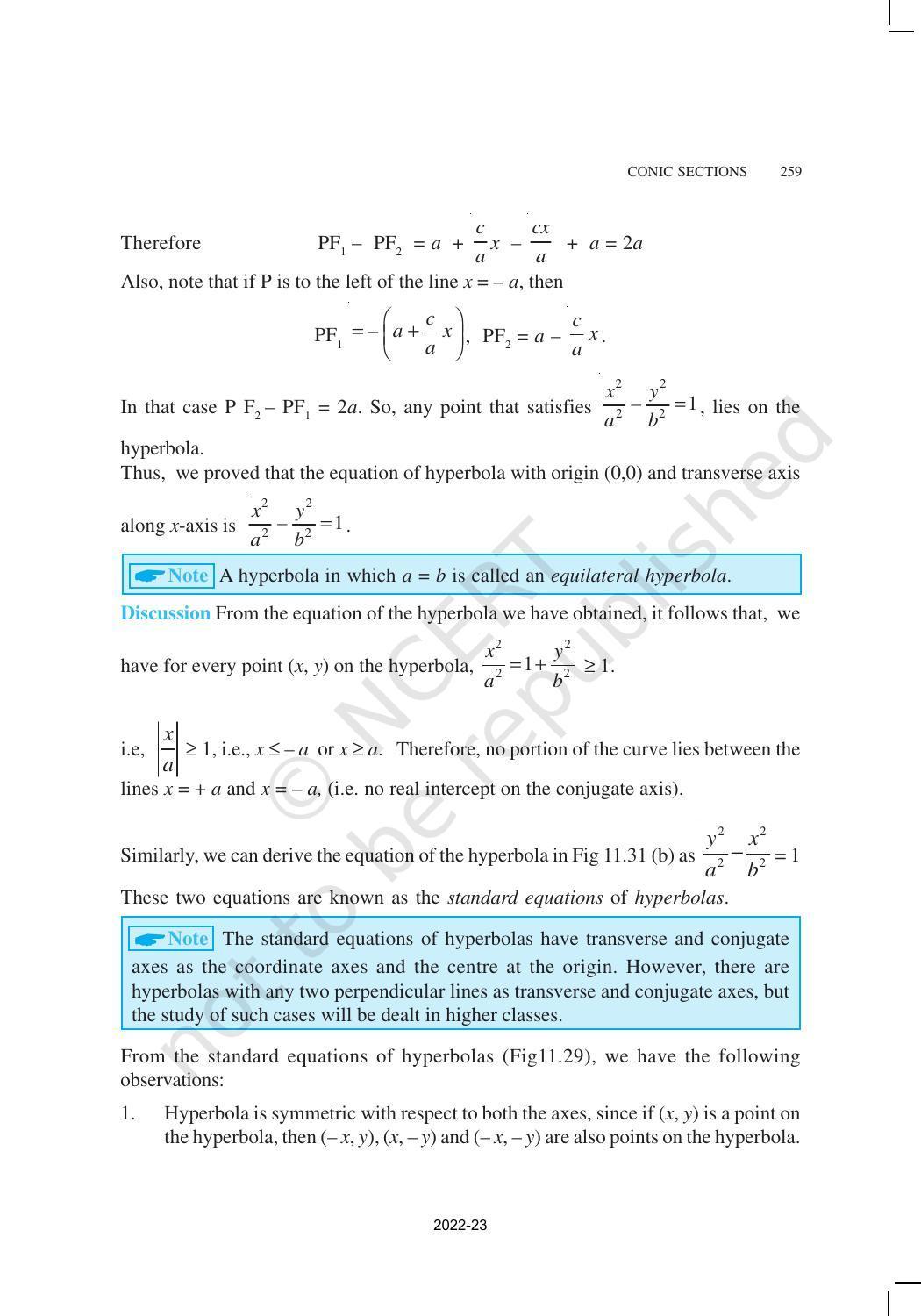 NCERT Book for Class 11 Maths Chapter 11 Conic Sections - Page 24