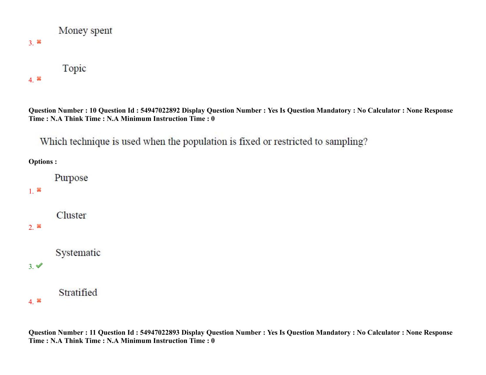 AP RCET 2022: Chemical Science -  17/10/2022 (Monday) Session-I Question Paper With keys - Page 8