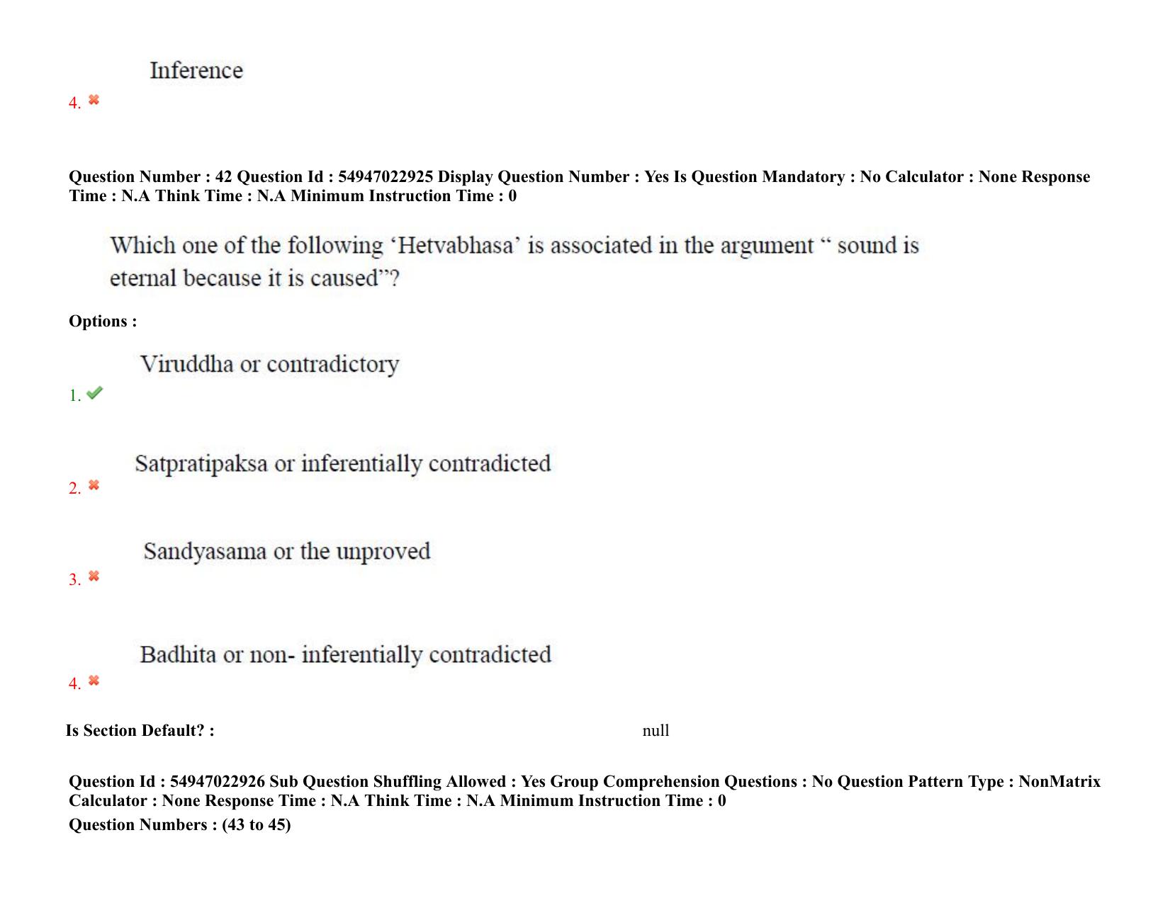 AP RCET 2022: Chemical Science -  17/10/2022 (Monday) Session-I Question Paper With keys - Page 31