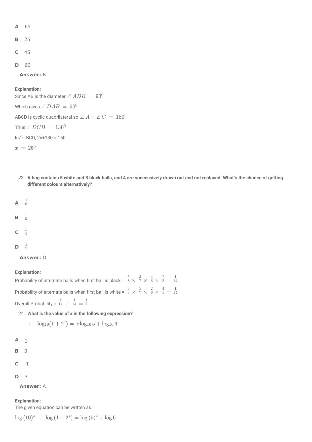 SNAP 2014 Question Paper with Solution - Page 9