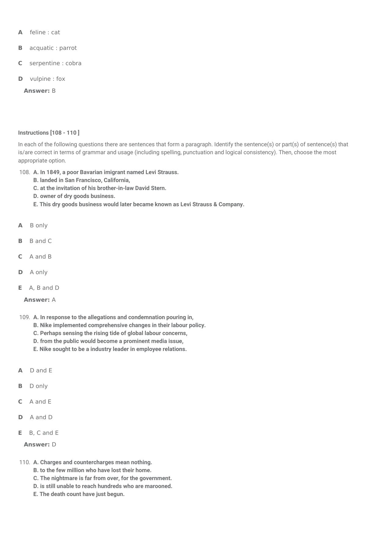 SNAP 2014 Question Paper with Solution - Page 42