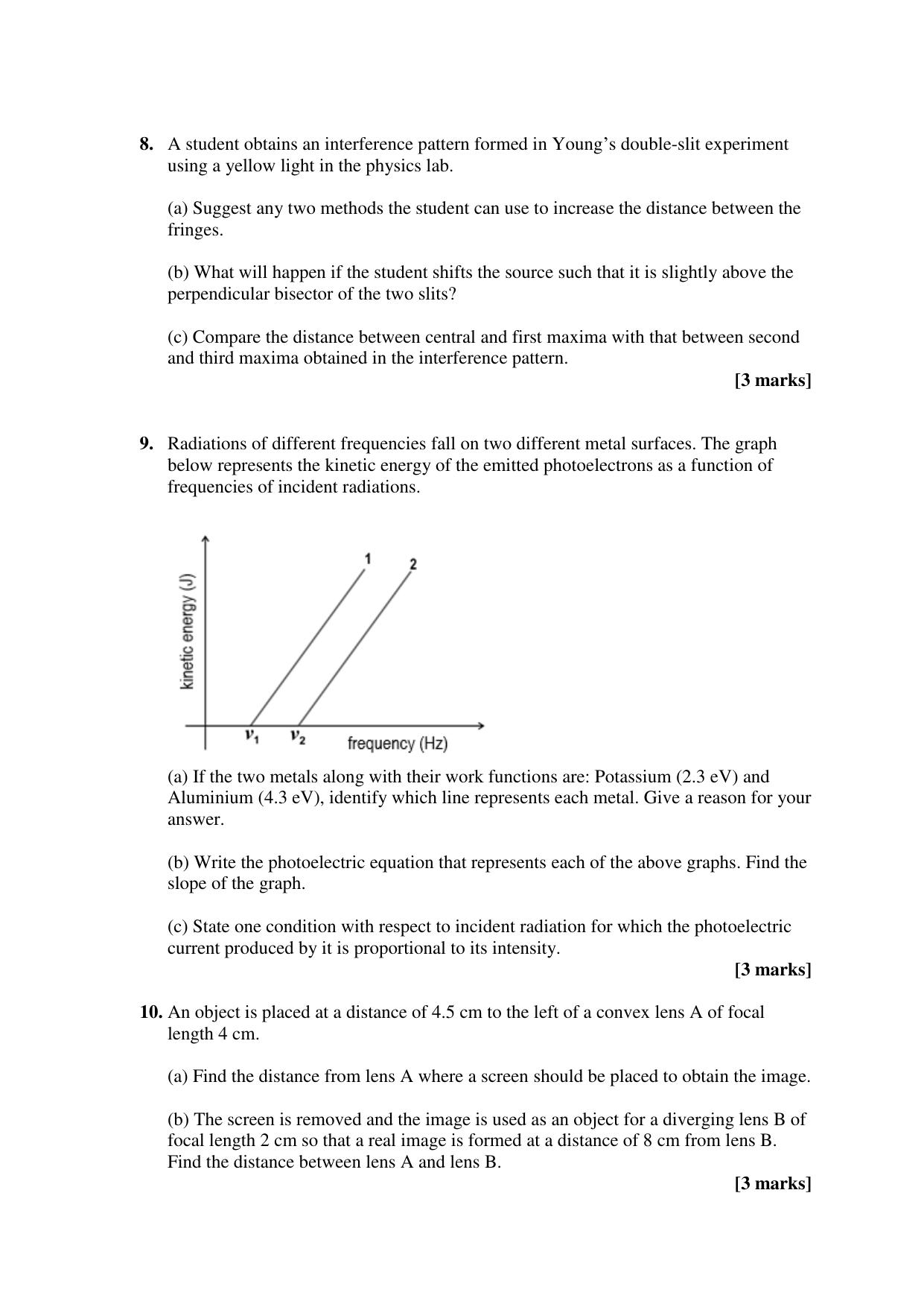 CBSE Class 12 Physics Term 2 Practice Questions 2021-22 - Page 4