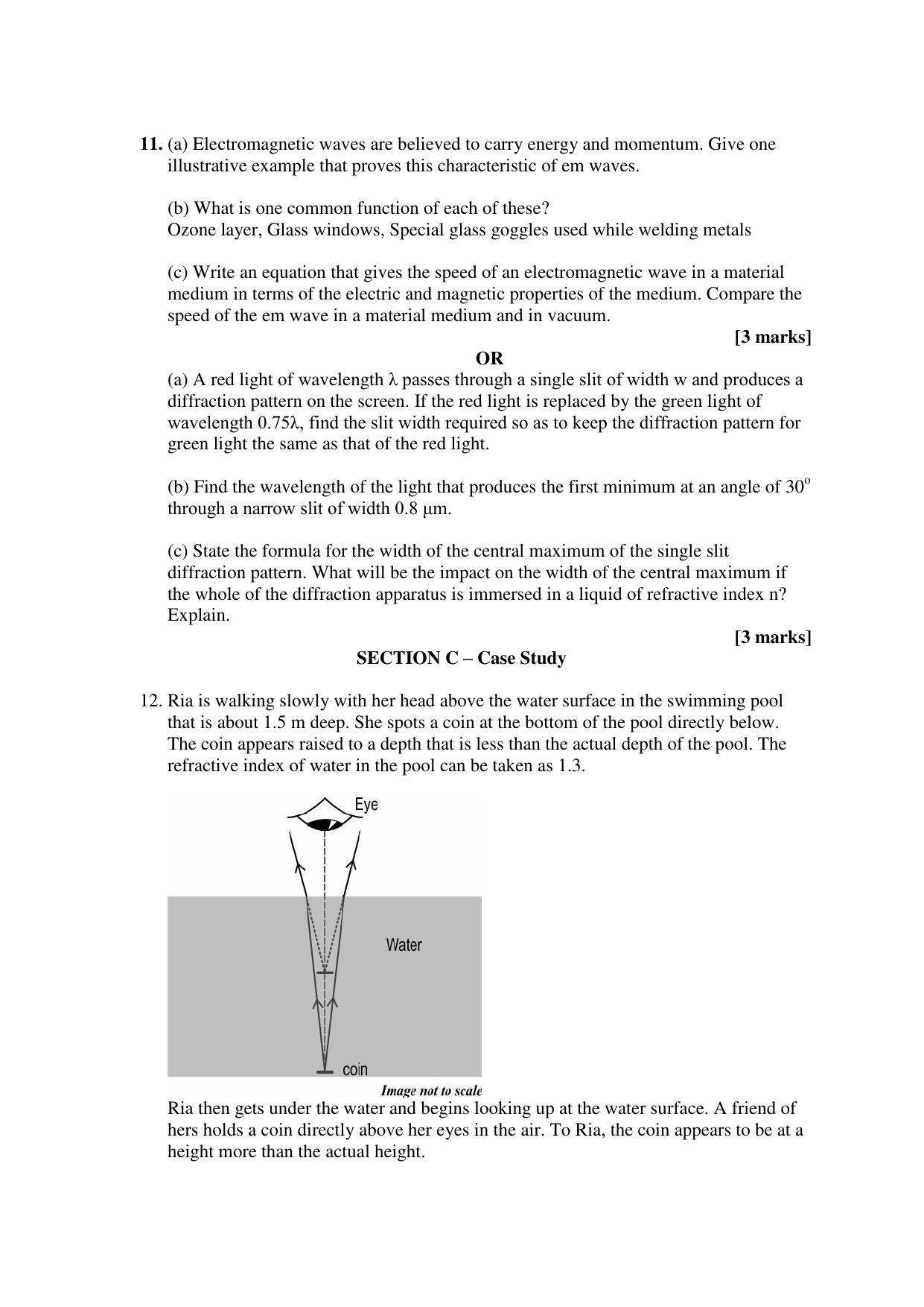 CBSE Class 12 Physics Term 2 Practice Questions 2021-22 - Page 5