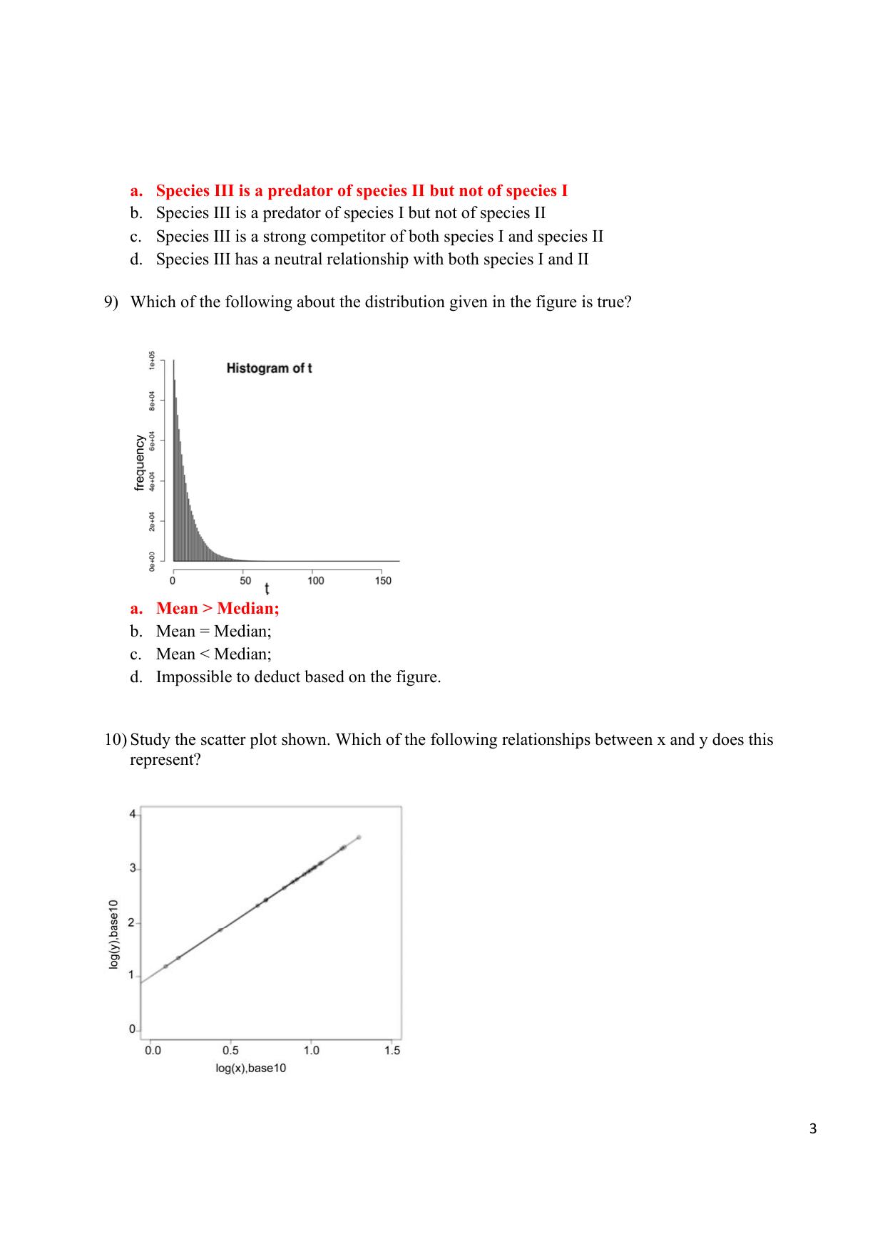 JGEEBILS Biology Question Paper 2013 - Page 3