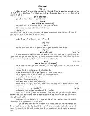 UP Board 11th Syllabus Sangeet (Gayan)