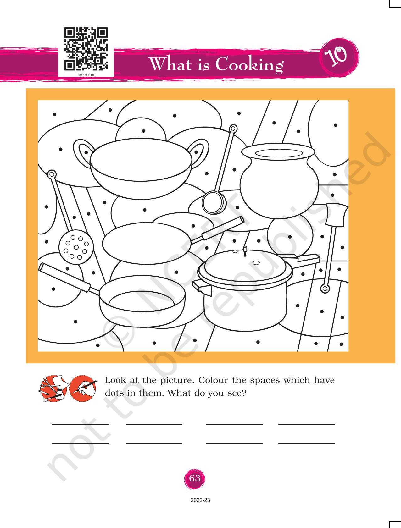 NCERT Book for Class 3 EVS Chapter 10-What is Cooking - Page 1