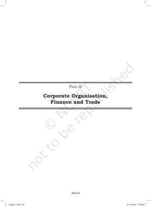 NCERT Book for Class 11 Business Studies Chapter 7 Formation of a Company