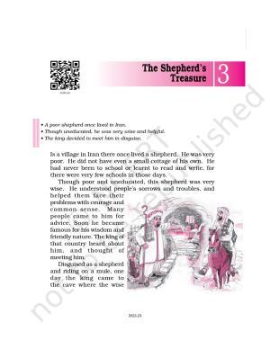 NCERT Book for Class 6 English(A Pact with the Sun) : Chapter 3-The Shepherd’s Treasure