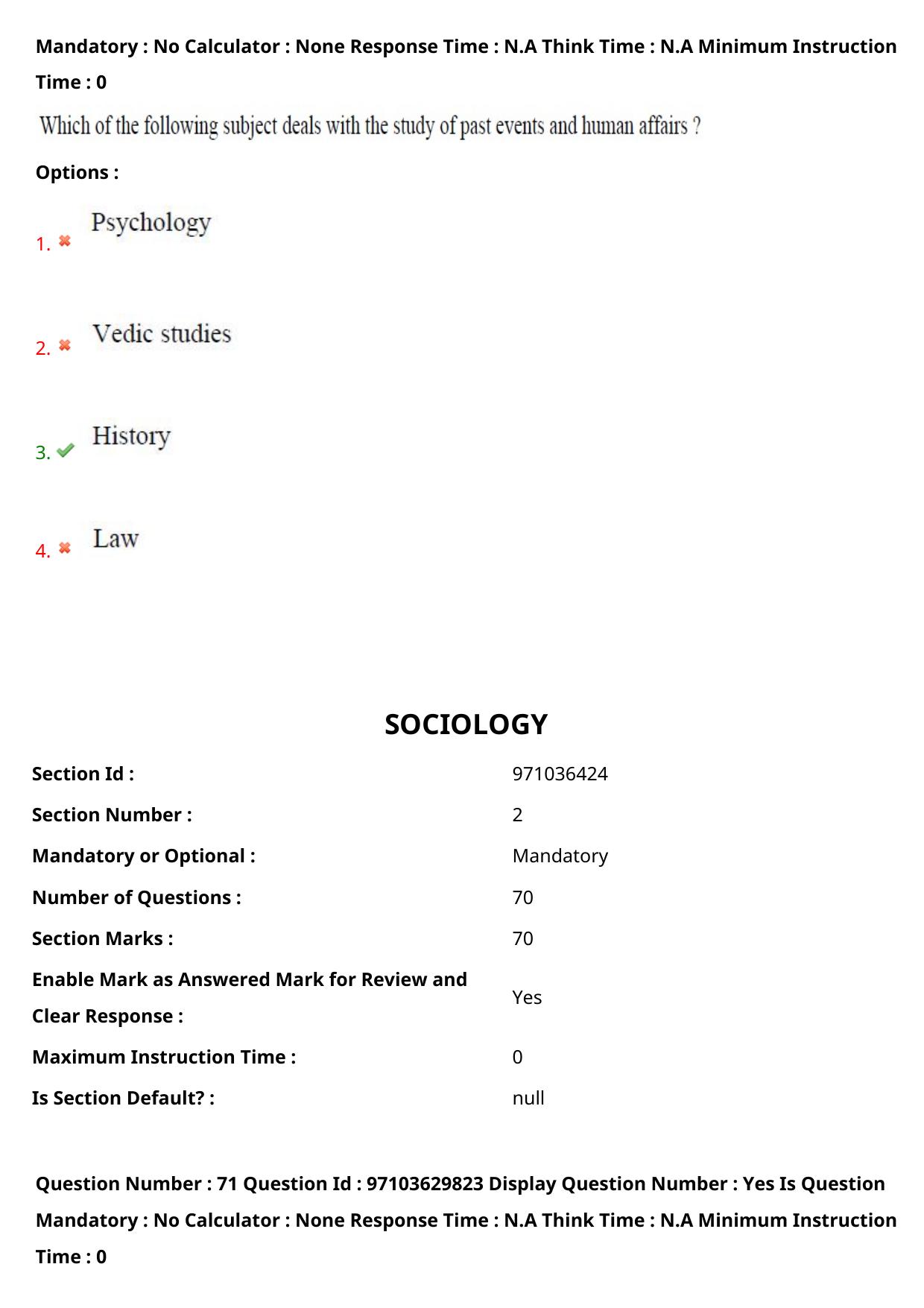 AP RCET 2024 Sociology Question Paper - Page 46