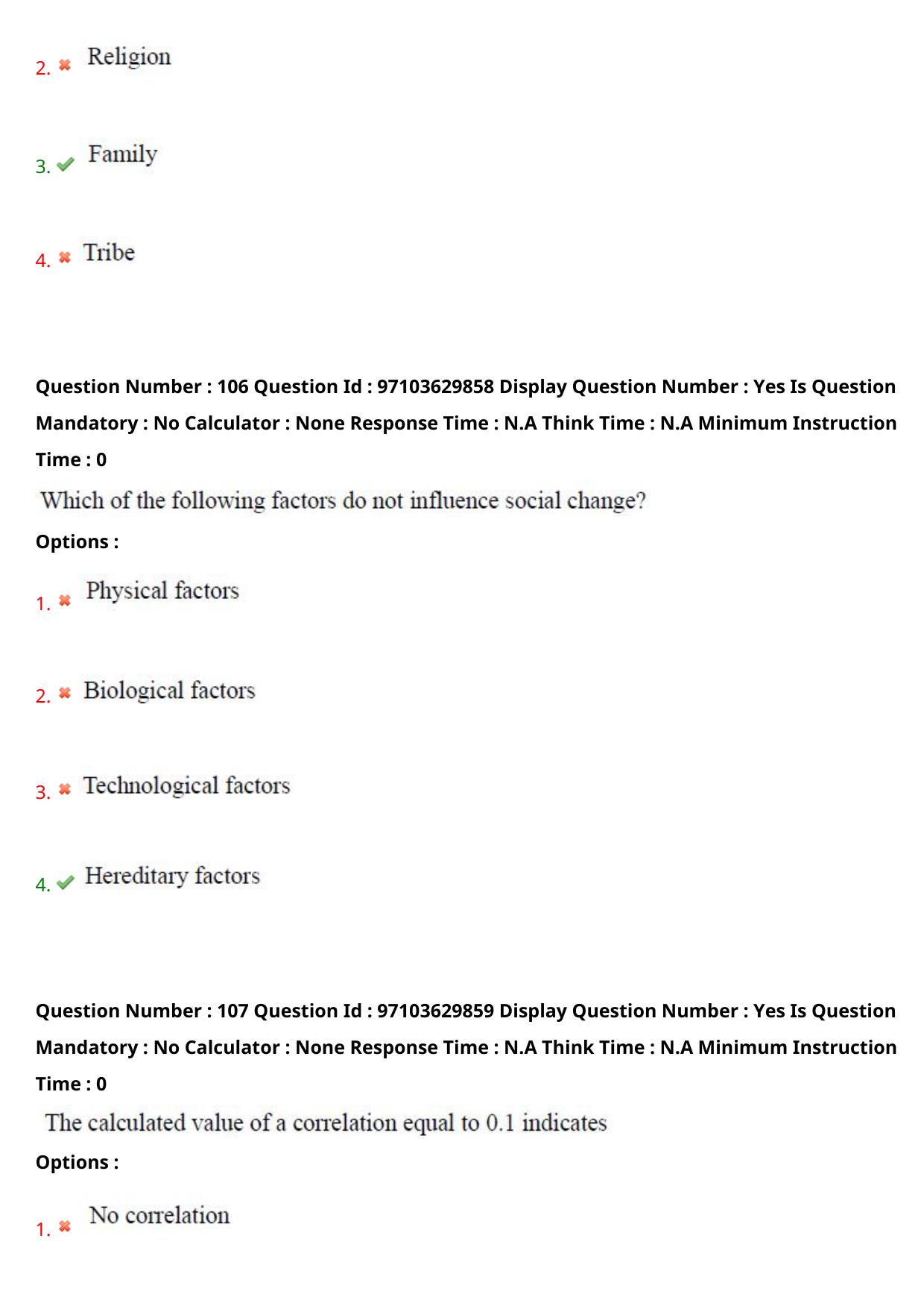 AP RCET 2024 Sociology Question Paper - Page 65