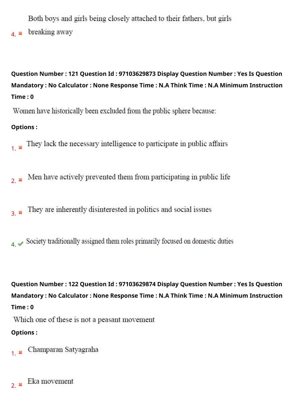 AP RCET 2024 Sociology Question Paper - Page 73
