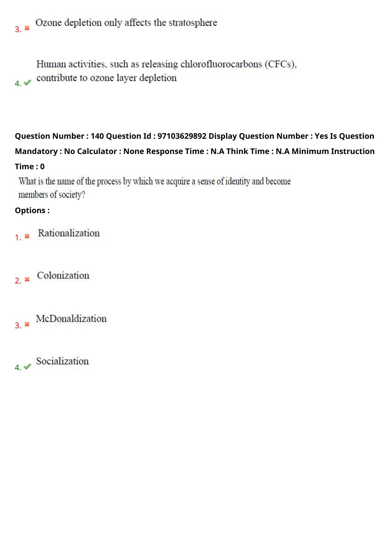 AP RCET 2024 Sociology Question Paper - Page 83