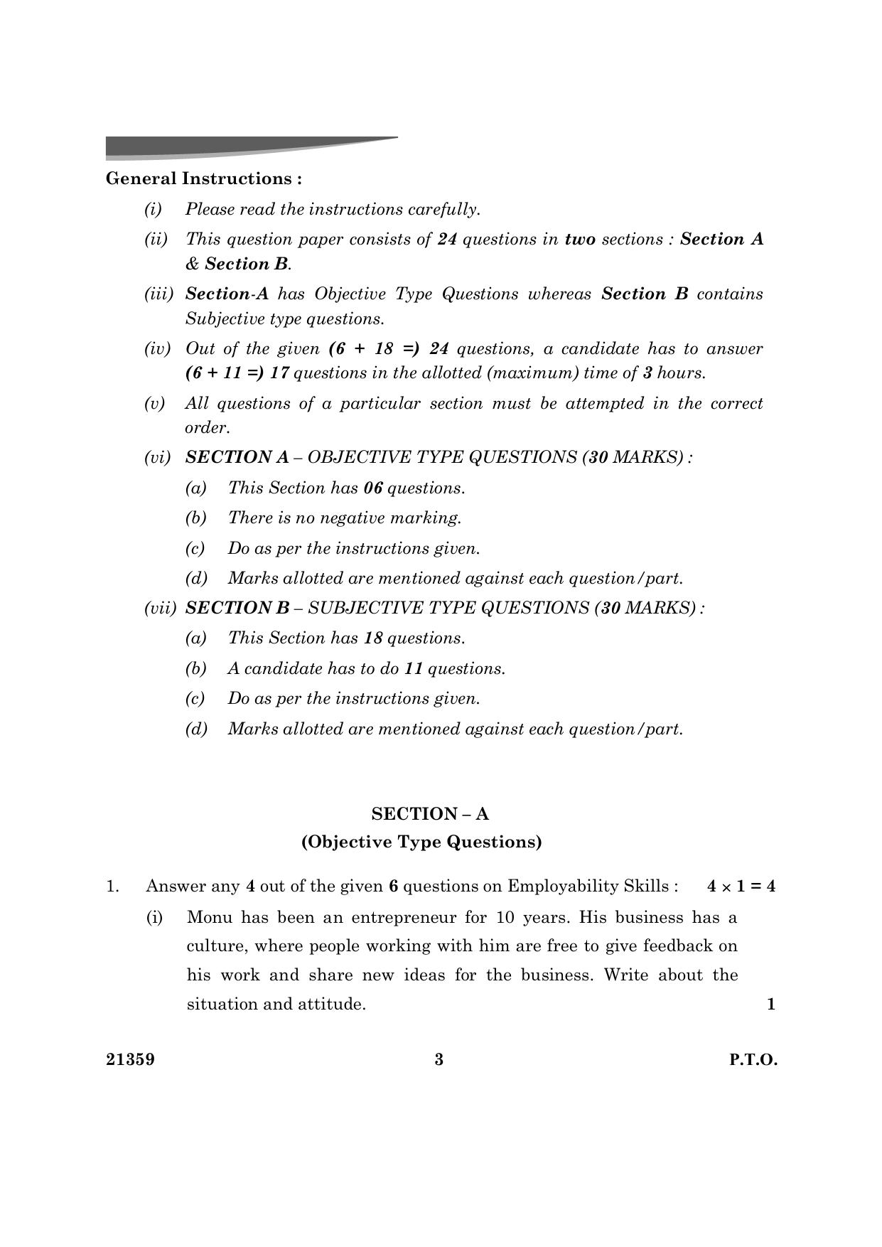 CBSE Class 12 Mass Media Studies 2024 Question Paper - Page 3