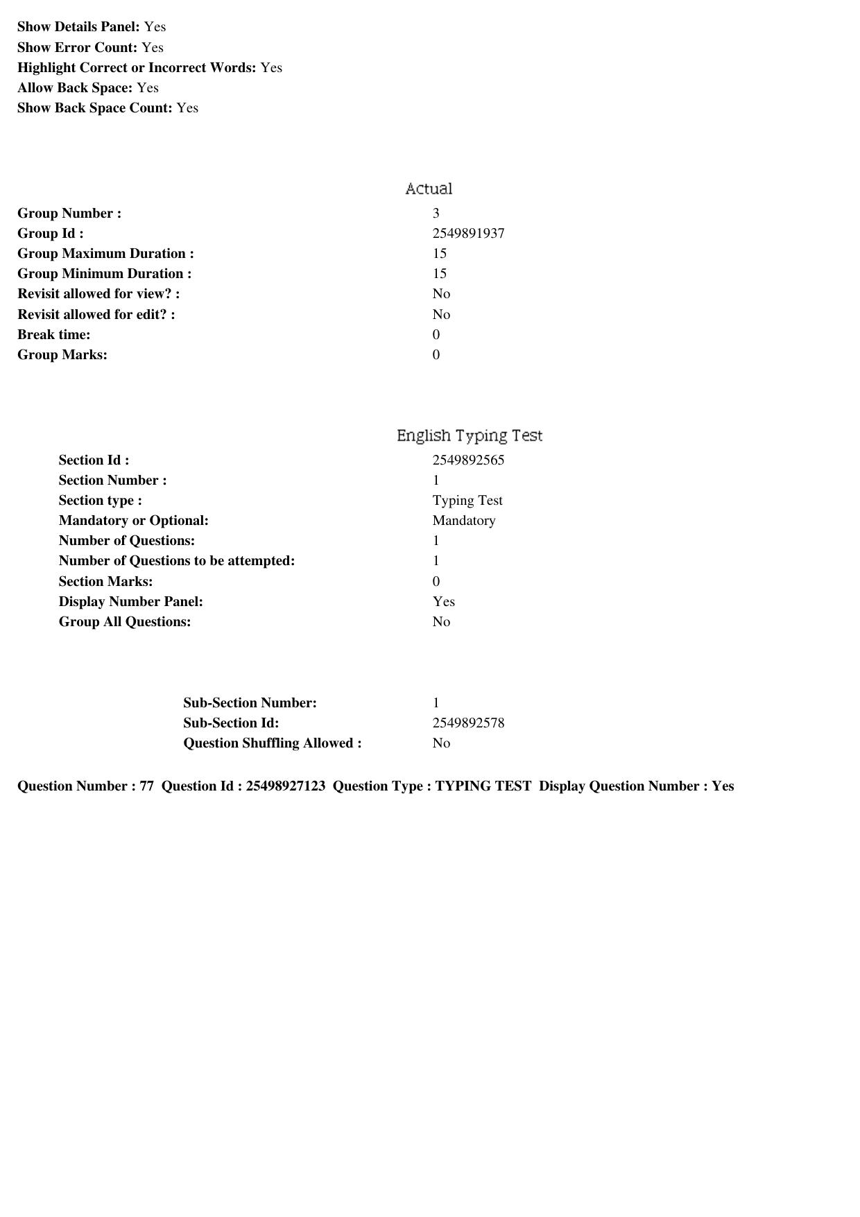 MP CPCT 14th December 2019 Inscript Question Paper Shift 1 - Page 38