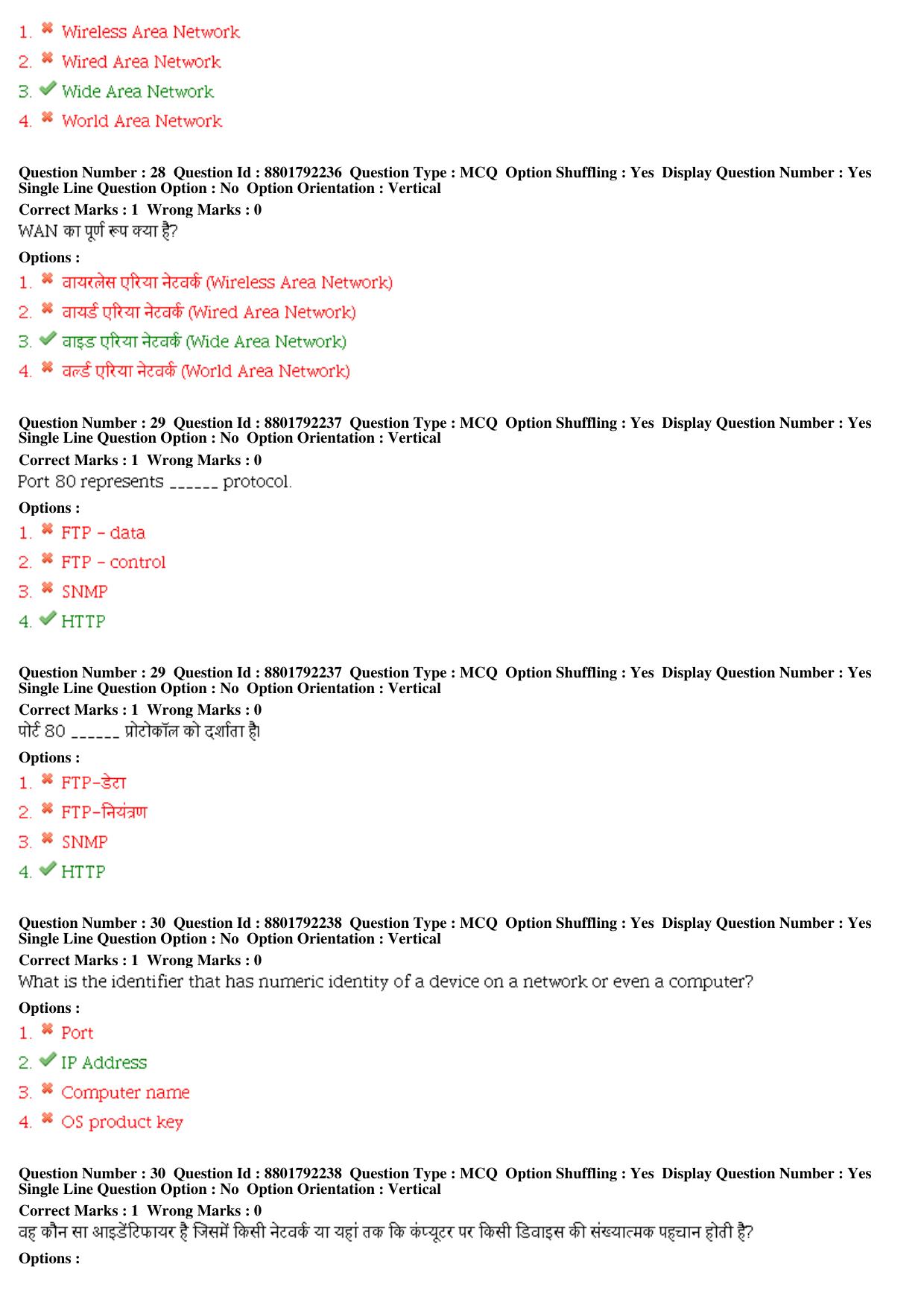 MP CPCT 21st December 2019 CPCT Question Paper Shift 2 T2 - Page 13